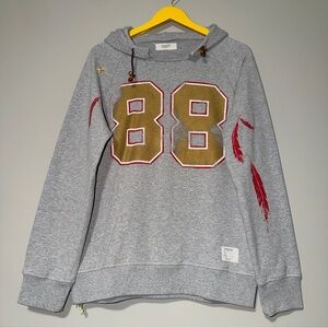 The editor designer hoodie made in Italy size large